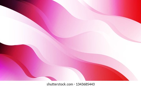 Futuristic Background With Color Gradient Geometric Shape. For Futuristic Ad, Booklets. Vector Illustration.