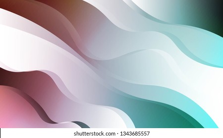Futuristic Background With Color Gradient Geometric Shape. For Futuristic Ad, Booklets. Vector Illustration.