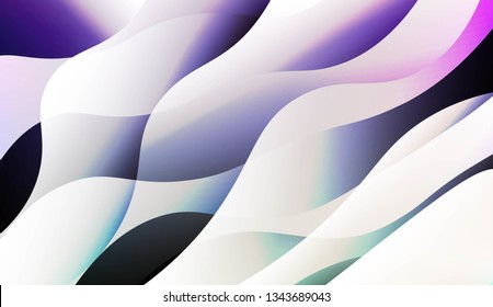 Futuristic Background With Color Gradient Geometric Shape. For Futuristic Ad, Booklets. Vector Illustration.