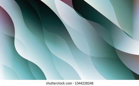 Futuristic Background With Color Gradient Geometric Shape. For Design Flyer, Banner, Landing Page. Vector Illustration.