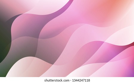 Futuristic Background With Color Gradient Geometric Shape. For Your Design Wallpapers Presentation. Vector Illustration with Color Gradient.