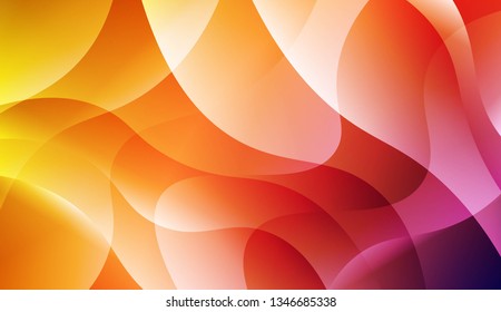 Futuristic Background With Color Gradient Geometric Shape. For Cover Page, Landing Page, Banner. Vector Illustration with Color Gradient.