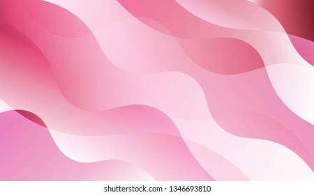 Futuristic Background With Color Gradient Geometric Shape. For Cover Page, Landing Page, Banner. Vector Illustration with Color Gradient.