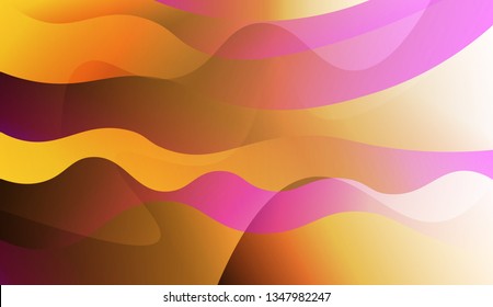 Futuristic Background With Color Gradient Geometric Shape. For Creative Templates, Cards, Color Covers Set. Vector Illustration with Color Gradient.