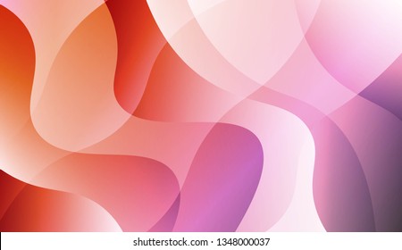 Futuristic Background With Color Gradient Geometric Shape. For Cover Page, Landing Page, Banner. Vector Illustration with Color Gradient.