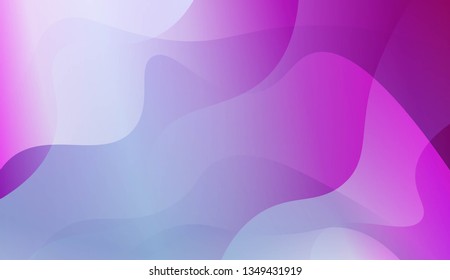 Futuristic Background With Color Gradient Geometric Shape. For Cover Page, Landing Page, Banner. Vector Illustration with Color Gradient