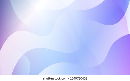 Futuristic Background With Color Gradient Geometric Shape. For Cover Page, Landing Page, Banner. Vector Illustration with Color Gradient