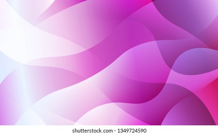 Futuristic Background With Color Gradient Geometric Shape. For Cover Page, Landing Page, Banner. Vector Illustration with Color Gradient