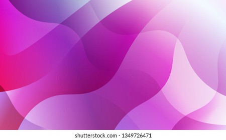 Futuristic Background With Color Gradient Geometric Shape. For Cover Page, Landing Page, Banner. Vector Illustration with Color Gradient