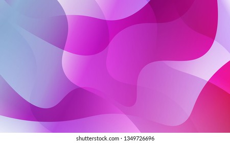 Futuristic Background With Color Gradient Geometric Shape. For Cover Page, Landing Page, Banner. Vector Illustration with Color Gradient