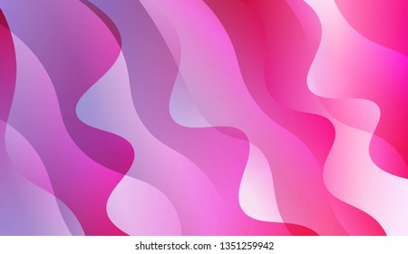 Futuristic Background With Color Gradient Geometric Shape. For Cover Page, Landing Page, Banner. Vector Illustration with Color Gradient