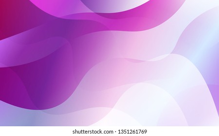 Futuristic Background With Color Gradient Geometric Shape. For Cover Page, Landing Page, Banner. Vector Illustration with Color Gradient