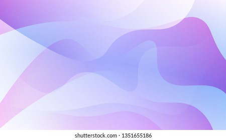 Futuristic Background With Color Gradient Geometric Shape. For Cover Page, Landing Page, Banner. Vector Illustration with Color Gradient