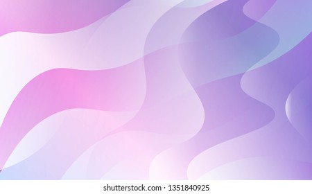 Futuristic Background With Color Gradient Geometric Shape. For Cover Page, Landing Page, Banner. Vector Illustration with Color Gradient