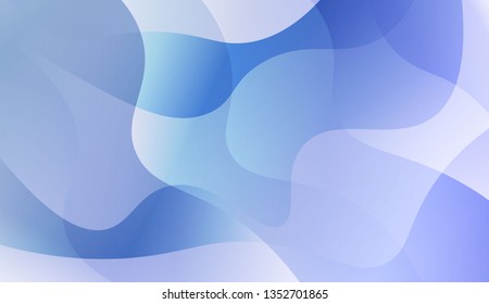 Futuristic Background With Color Gradient Geometric Shape. For Cover Page, Landing Page, Banner. Vector Illustration with Color Gradient