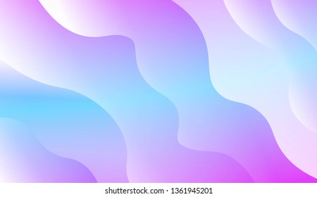 Futuristic Background With Color Gradient Geometric Shape. For Design Flyer, Banner, Landing Page. Vector Illustration with Color Gradient