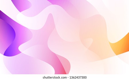 Futuristic Background With Color Gradient Geometric Shape. For Futuristic Ad, Booklets. Vector Illustration with Color Gradient