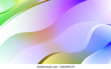 Futuristic Background With Color Gradient Geometric Shape. For Futuristic Ad, Booklets. Vector Illustration with Color Gradient