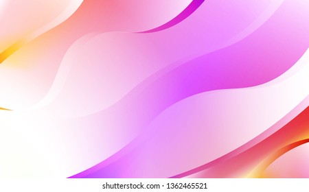 Futuristic Background With Color Gradient Geometric Shape. For Futuristic Ad, Booklets. Vector Illustration with Color Gradient
