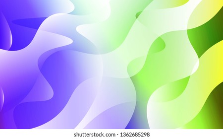Futuristic Background With Color Gradient Geometric Shape. For Futuristic Ad, Booklets. Vector Illustration with Color Gradient