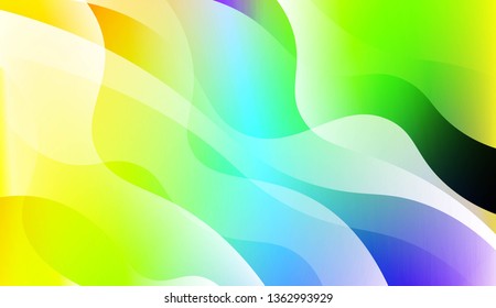 Futuristic Background With Color Gradient Geometric Shape. For Futuristic Ad, Booklets. Vector Illustration with Color Gradient