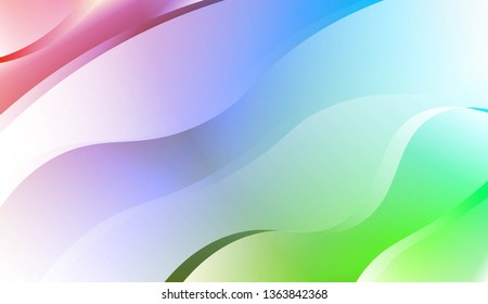Futuristic Background With Color Gradient Geometric Shape. For Futuristic Ad, Booklets. Vector Illustration with Color Gradient