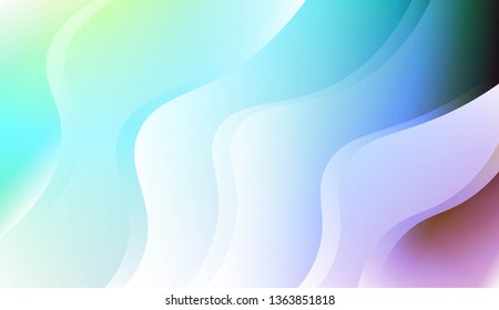 Futuristic Background With Color Gradient Geometric Shape. For Futuristic Ad, Booklets. Vector Illustration with Color Gradient