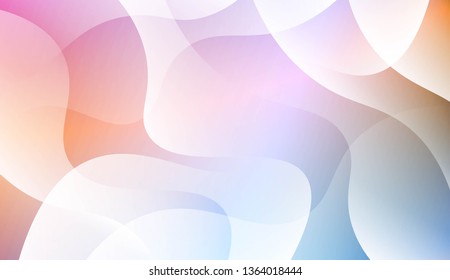Futuristic Background With Color Gradient Geometric Shape. For Futuristic Ad, Booklets. Vector Illustration with Color Gradient