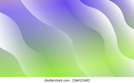 Futuristic Background With Color Gradient Geometric Shape. For Design Flyer, Banner, Landing Page. Vector Illustration with Color Gradient