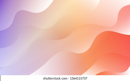 Futuristic Background With Color Gradient Geometric Shape. For Design Flyer, Banner, Landing Page. Vector Illustration with Color Gradient