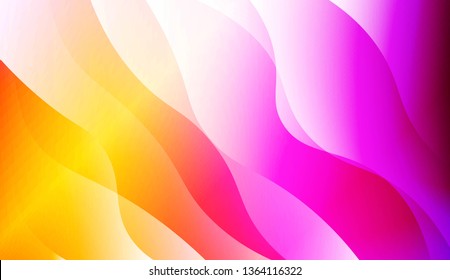 Futuristic Background With Color Gradient Geometric Shape. For Futuristic Ad, Booklets. Vector Illustration with Color Gradient