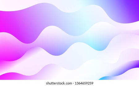 Futuristic Background With Color Gradient Geometric Shape. For Design Flyer, Banner, Landing Page. Vector Illustration with Color Gradient