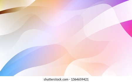 Futuristic Background With Color Gradient Geometric Shape. For Futuristic Ad, Booklets. Vector Illustration with Color Gradient