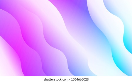 Futuristic Background With Color Gradient Geometric Shape. For Design Flyer, Banner, Landing Page. Vector Illustration with Color Gradient