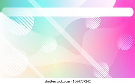 Futuristic Background With Color Gradient Geometric Shape for Your Design Landing Page, Ad, Banner, Cover Page. Vector Illustration with Color Gradient