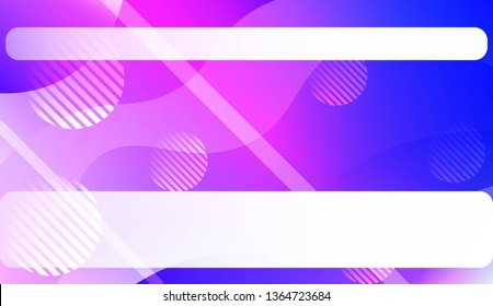 Futuristic Background With Color Gradient Geometric Shape for Your Design Landing Page, Ad, Banner, Cover Page. Vector Illustration with Color Gradient
