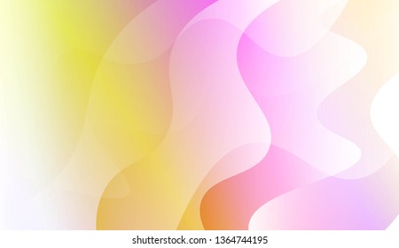Futuristic Background With Color Gradient Geometric Shape. For Futuristic Ad, Booklets. Vector Illustration with Color Gradient