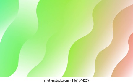 Futuristic Background With Color Gradient Geometric Shape. For Design Flyer, Banner, Landing Page. Vector Illustration with Color Gradient