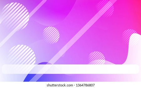 Futuristic Background With Color Gradient Geometric Shape for Your Design Landing Page, Ad, Banner, Cover Page. Vector Illustration with Color Gradient
