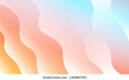 Futuristic Background With Color Gradient Geometric Shape. For Design Flyer, Banner, Landing Page. Vector Illustration with Color Gradient