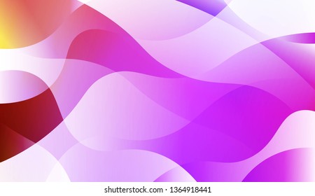 Futuristic Background With Color Gradient Geometric Shape. For Futuristic Ad, Booklets. Vector Illustration with Color Gradient