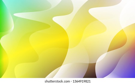 Futuristic Background With Color Gradient Geometric Shape. For Futuristic Ad, Booklets. Vector Illustration with Color Gradient