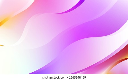Futuristic Background With Color Gradient Geometric Shape. For Futuristic Ad, Booklets. Vector Illustration with Color Gradient