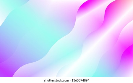 Futuristic Background With Color Gradient Geometric Shape. For Design Flyer, Banner, Landing Page. Vector Illustration with Color Gradient