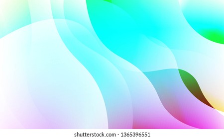 Futuristic Background With Color Gradient Geometric Shape. For Futuristic Ad, Booklets. Vector Illustration with Color Gradient