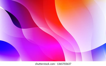 Futuristic Background With Color Gradient Geometric Shape. For Futuristic Ad, Booklets. Vector Illustration with Color Gradient