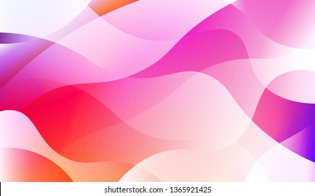 Futuristic Background With Color Gradient Geometric Shape. For Futuristic Ad, Booklets. Vector Illustration with Color Gradient