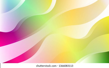 Futuristic Background With Color Gradient Geometric Shape. For Futuristic Ad, Booklets. Vector Illustration with Color Gradient