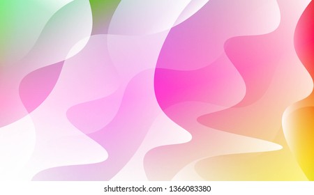 Futuristic Background With Color Gradient Geometric Shape. For Futuristic Ad, Booklets. Vector Illustration with Color Gradient