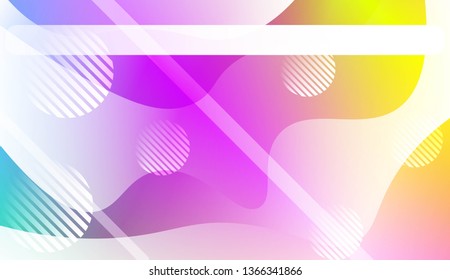 Futuristic Background With Color Gradient Geometric Shape for Your Design Landing Page, Ad, Banner, Cover Page. Vector Illustration with Color Gradient